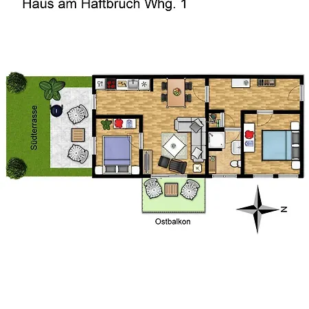 Haus Am Haftbruch Whg 01 * Boltenhagen (Ostseebad)